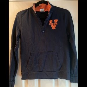 University Of Virginia UVA PINK Quarter zip XS